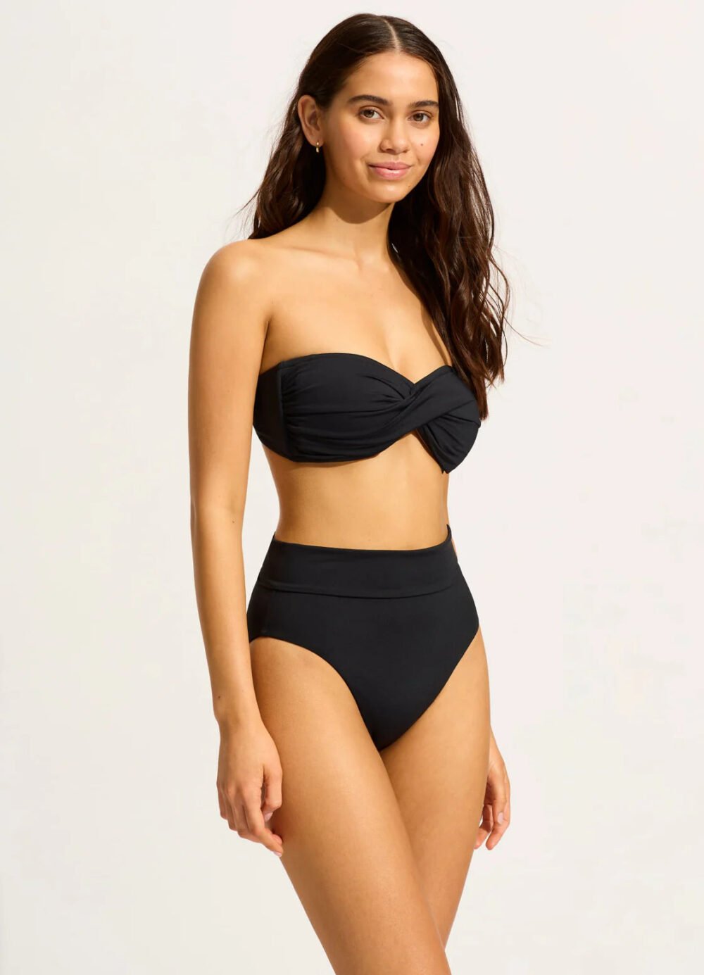 Seafolly Collective Twist Bandeau Bikini Top - Image 3